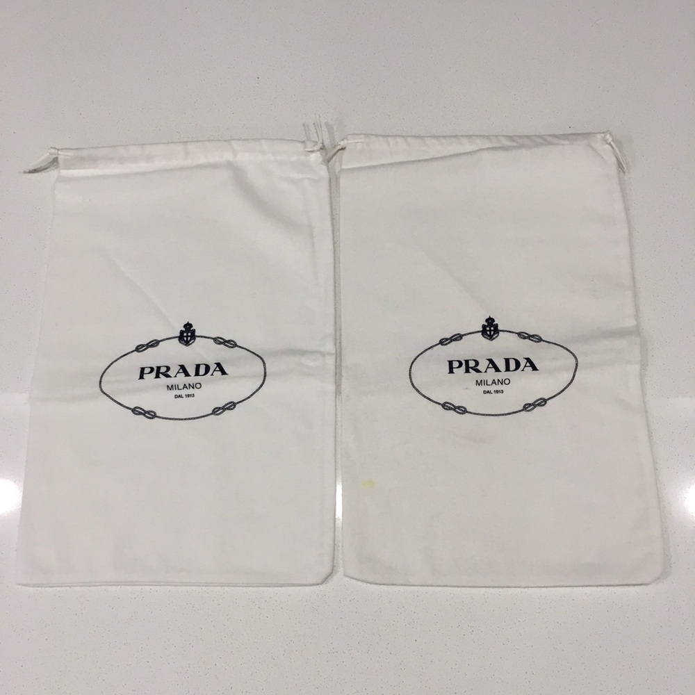 Prada Dust Bags (Set of 2)
